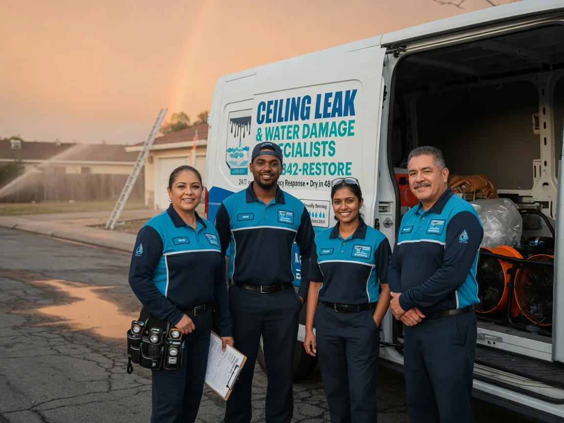Ceiling Leak Cleanup company in Highland Village, TX